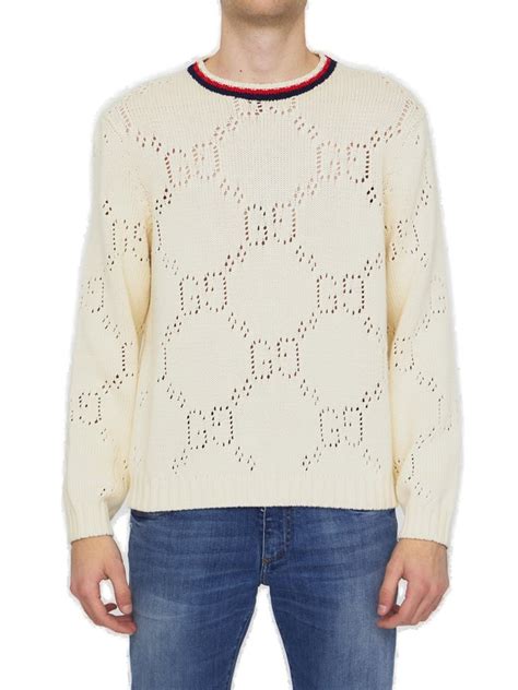 gucci crystal sweater|gucci sweater for men.